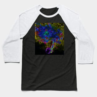 Black Panther Art - Glowing Edges 64 Baseball T-Shirt